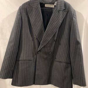 Amanda Smith Gray Sport Coat Classic Blazer